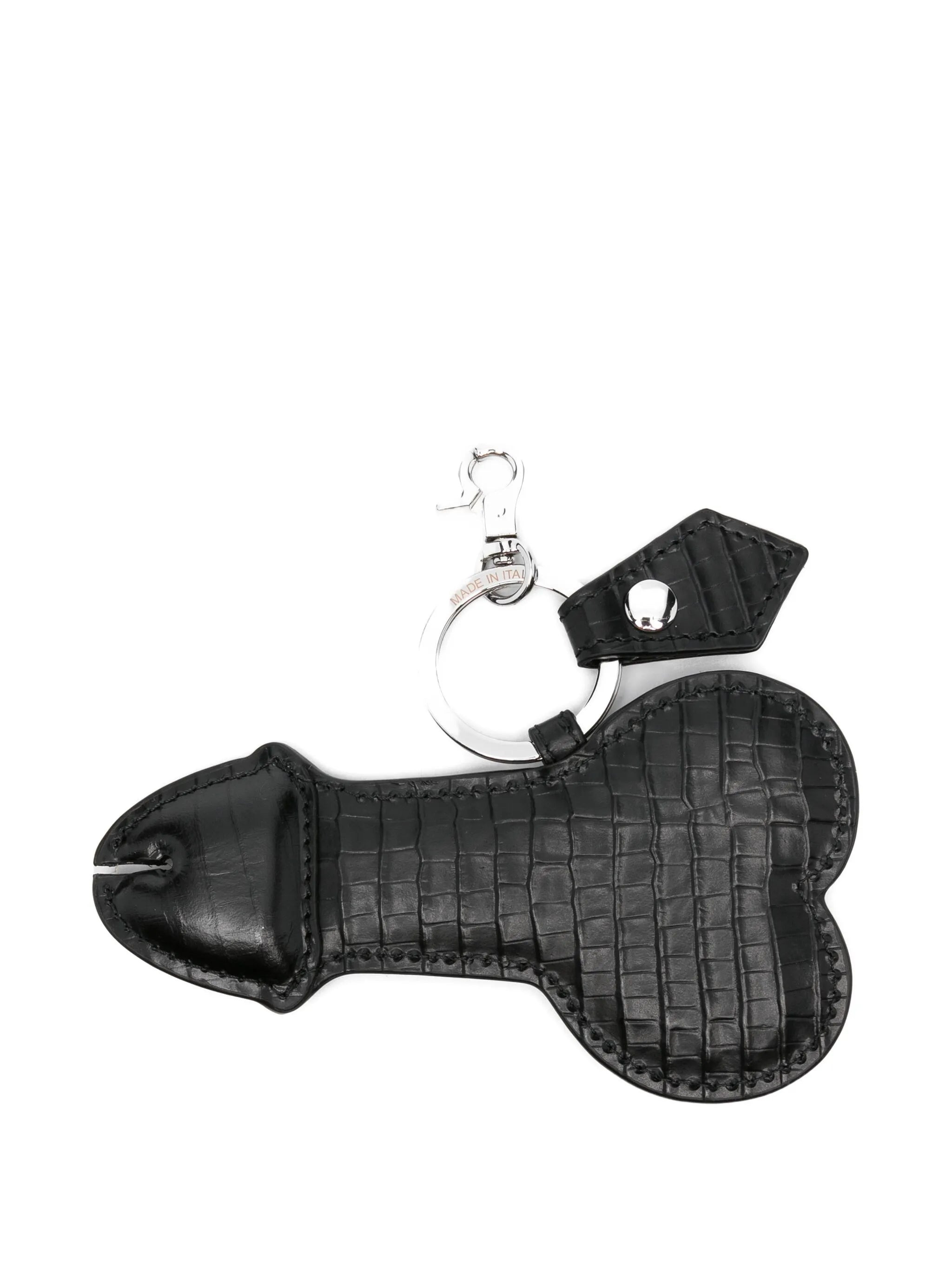 Vivienne Westwood Bell End Leather Keyring - 3