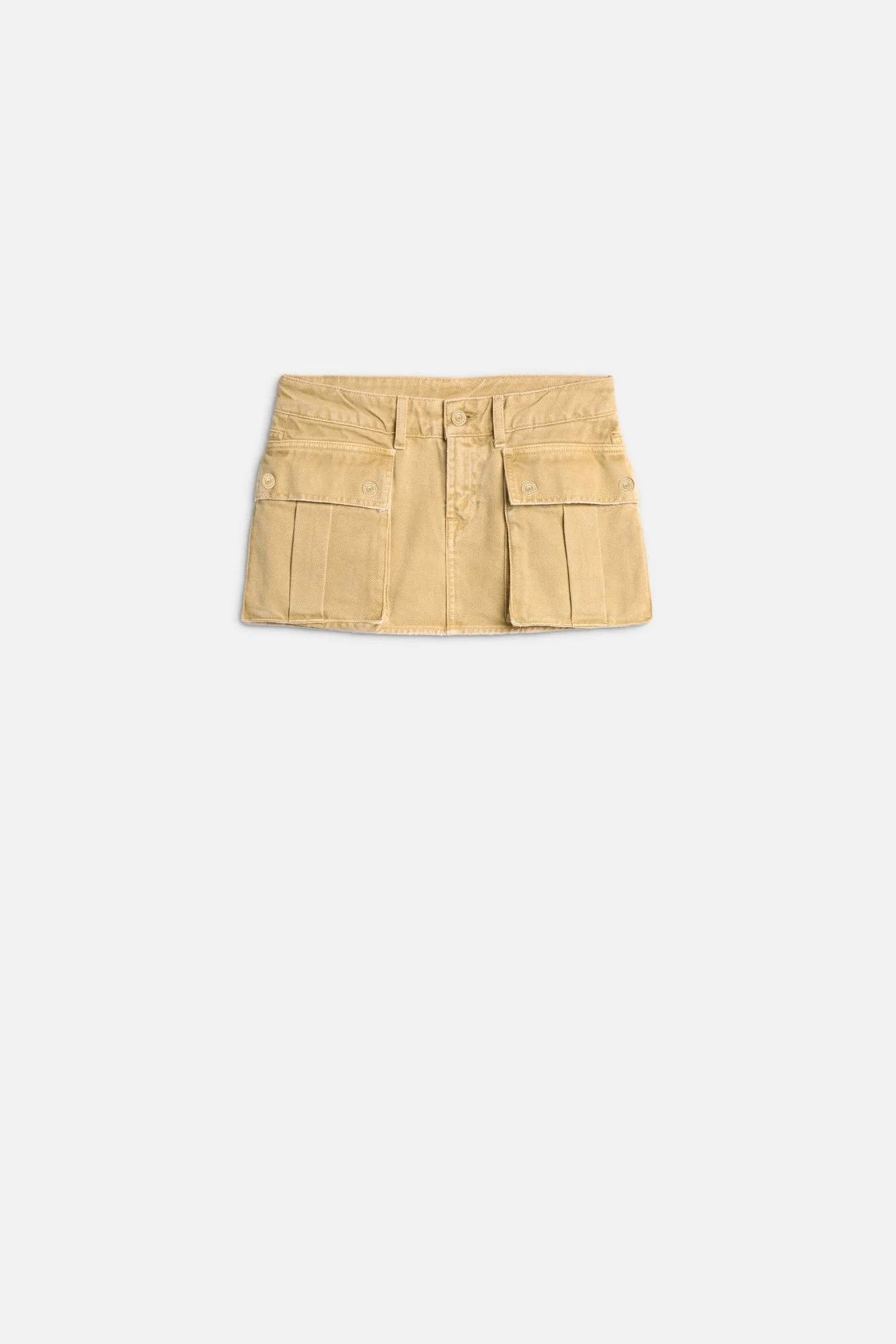 CARGO MINI SKIRT in Canvas Mocha - 1