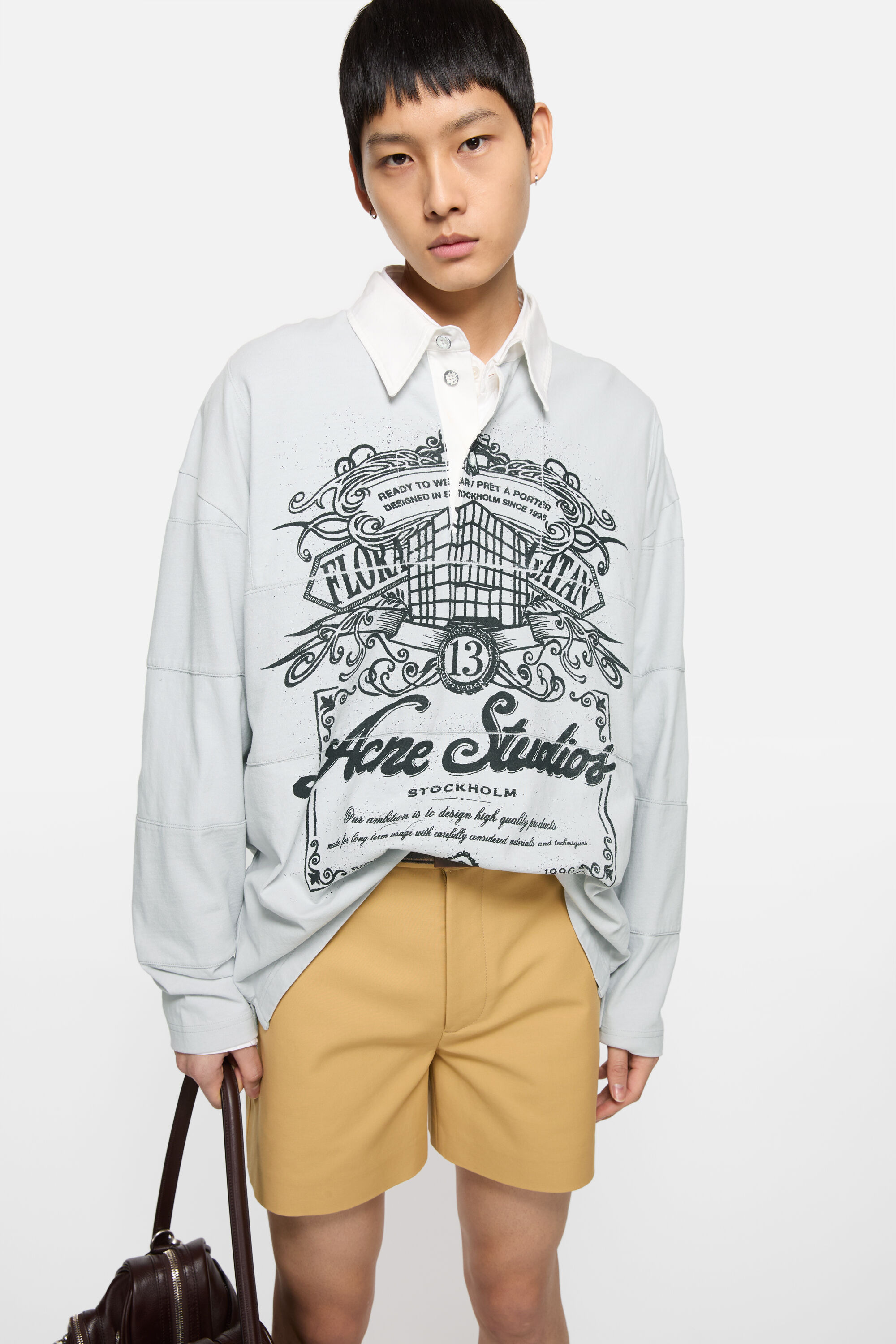 Logo t-shirt - Cold grey - 4