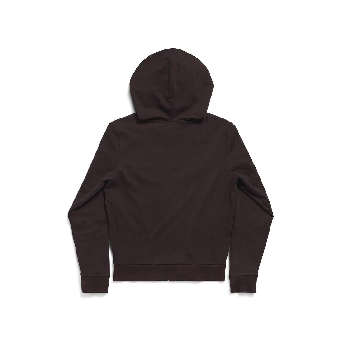 Zip-up Hoodie Slim Fit in Black - 2