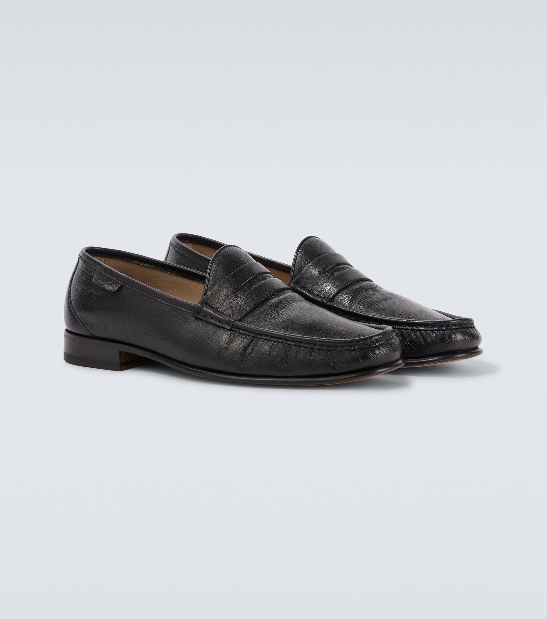 York leather penny loafers - 5