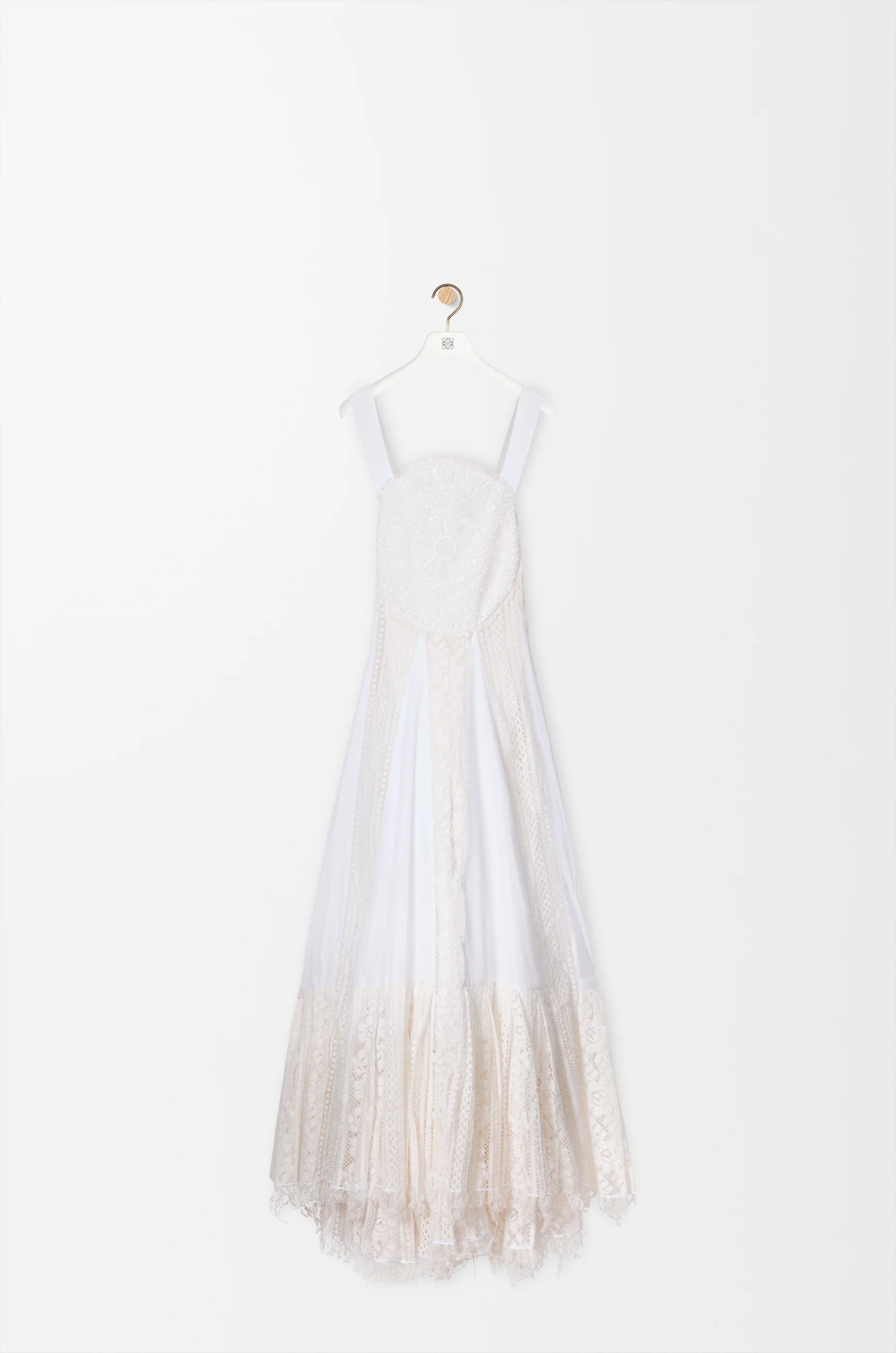 Lace dress in cotton - 1