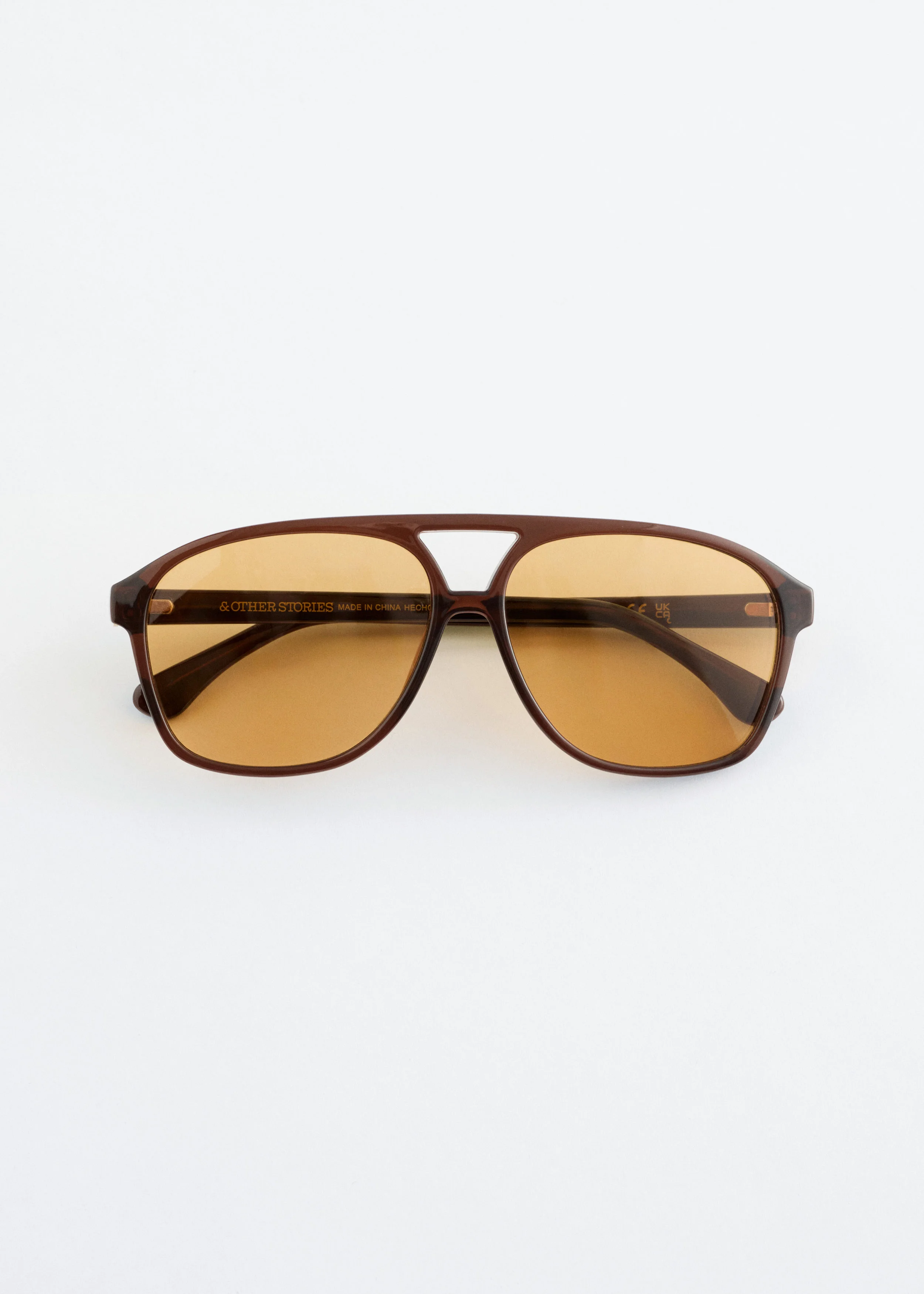 Oversized Aviator Sunglasses - 1