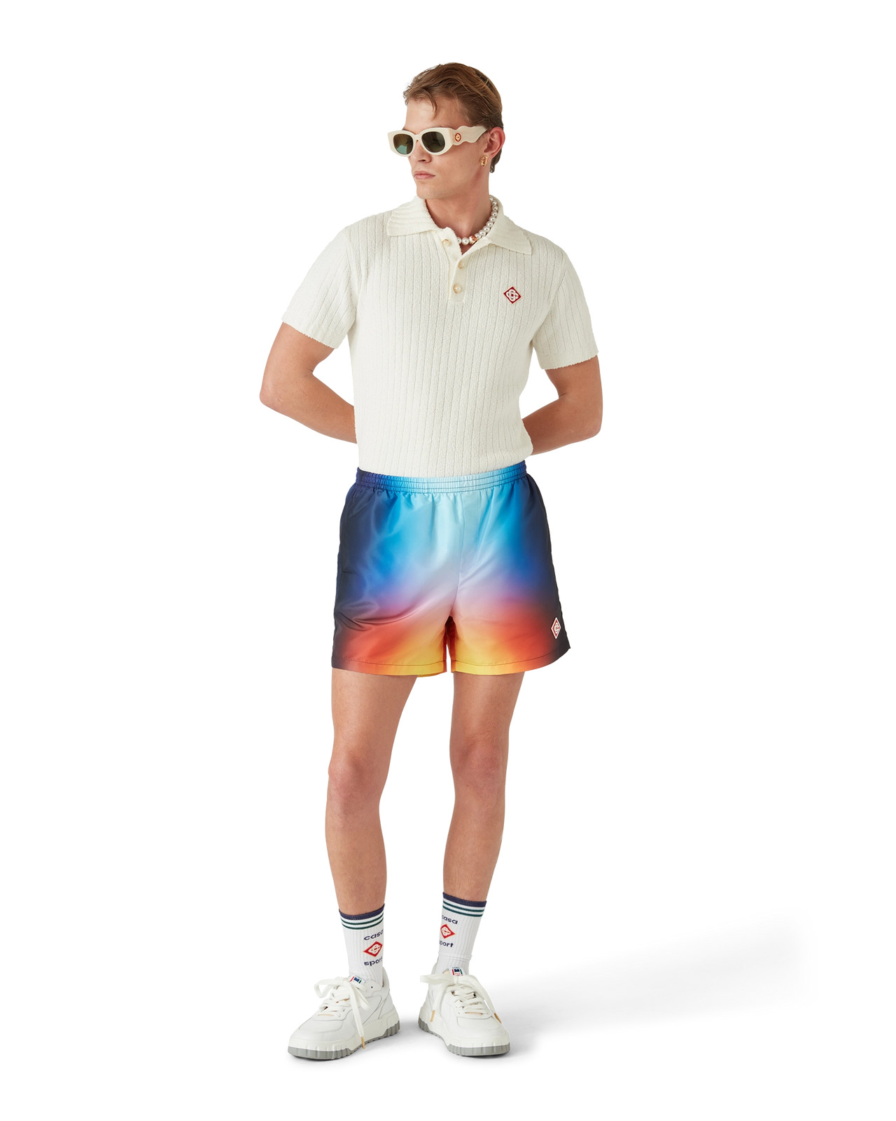 Tie Dye Swim Shorts | Casablanca Paris - 2