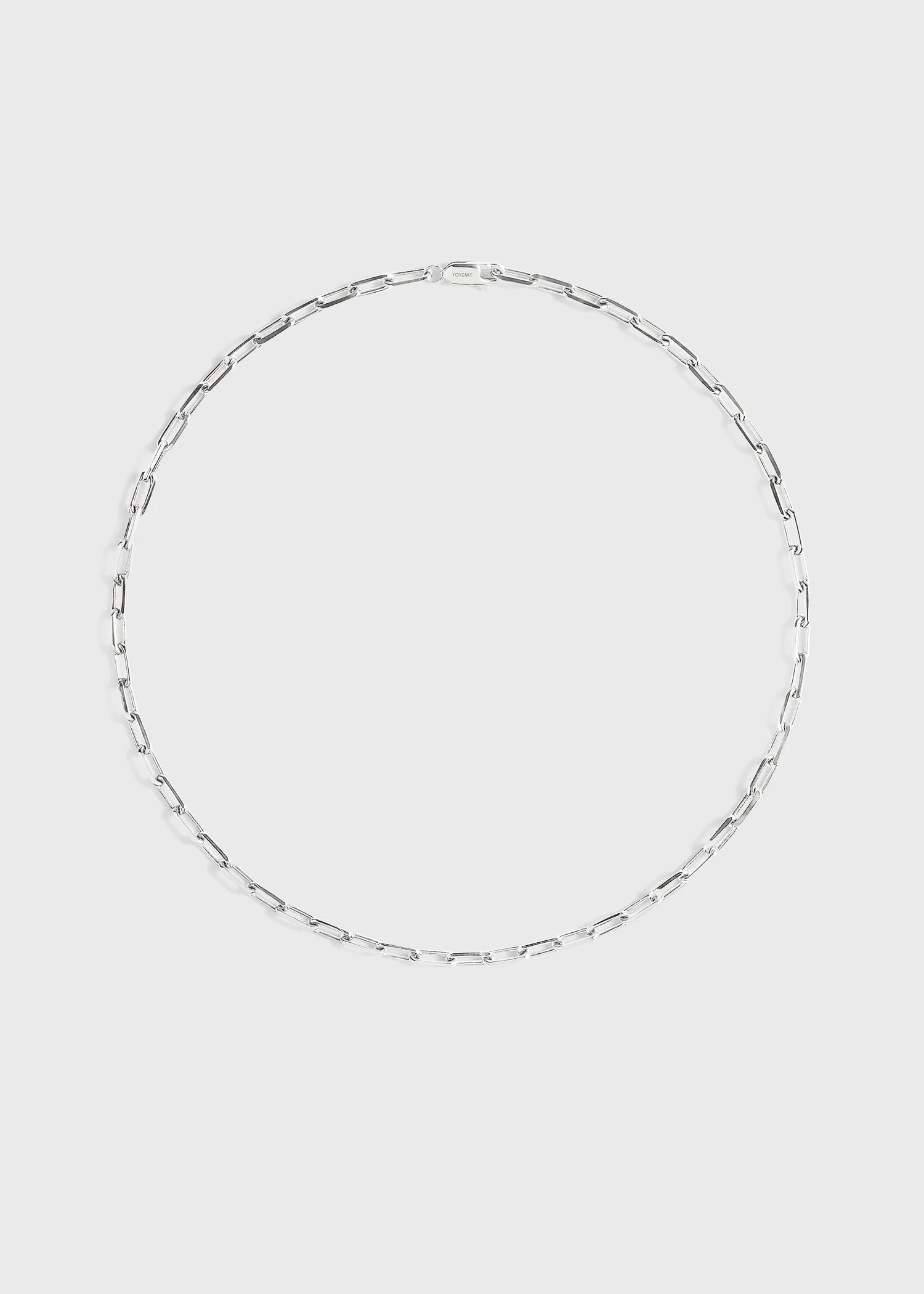 Crew-neck chain 18kt white gold - 1