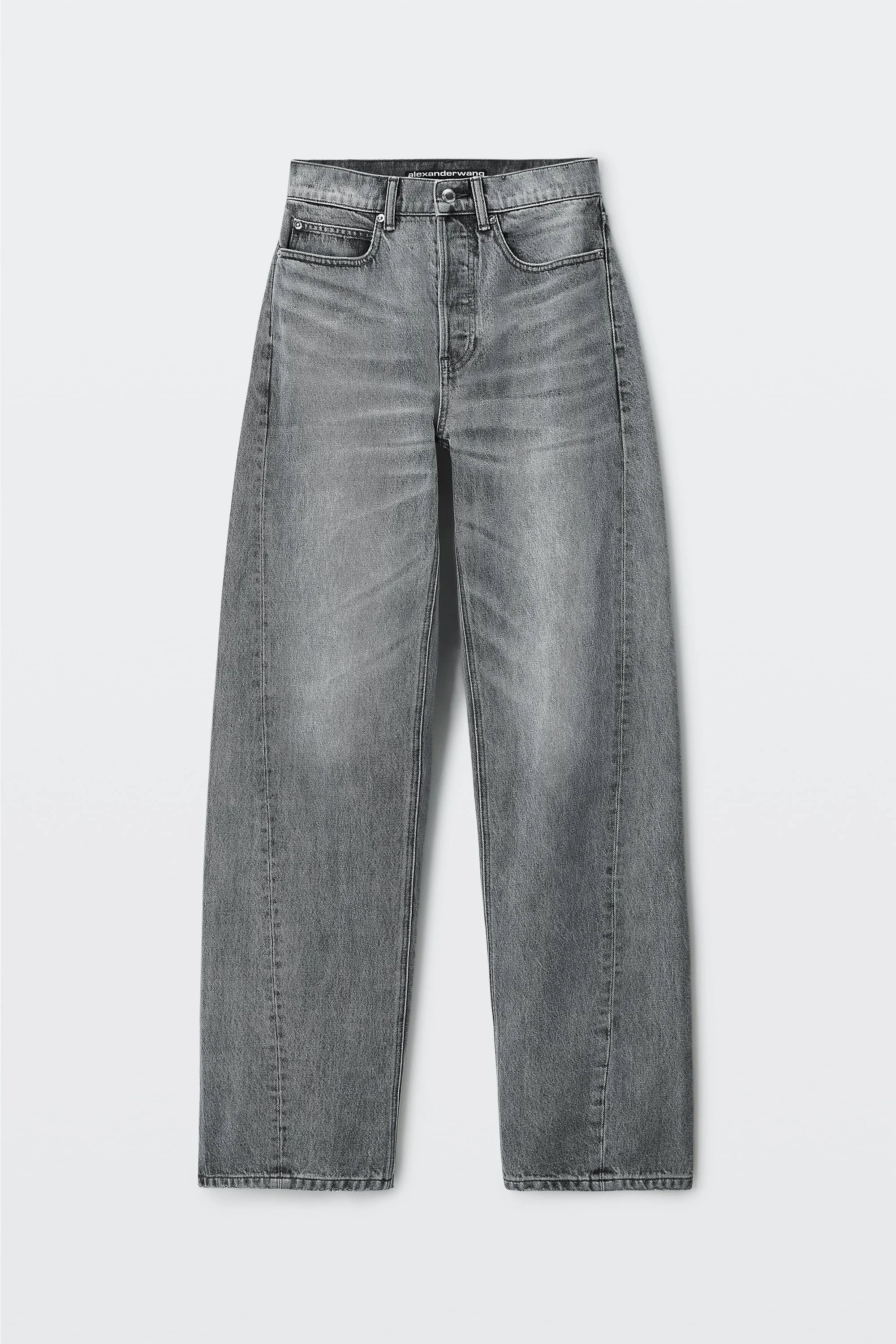 LOGO SHADOW POCKET FLOAT MID RISE RELAXED JEAN - 1