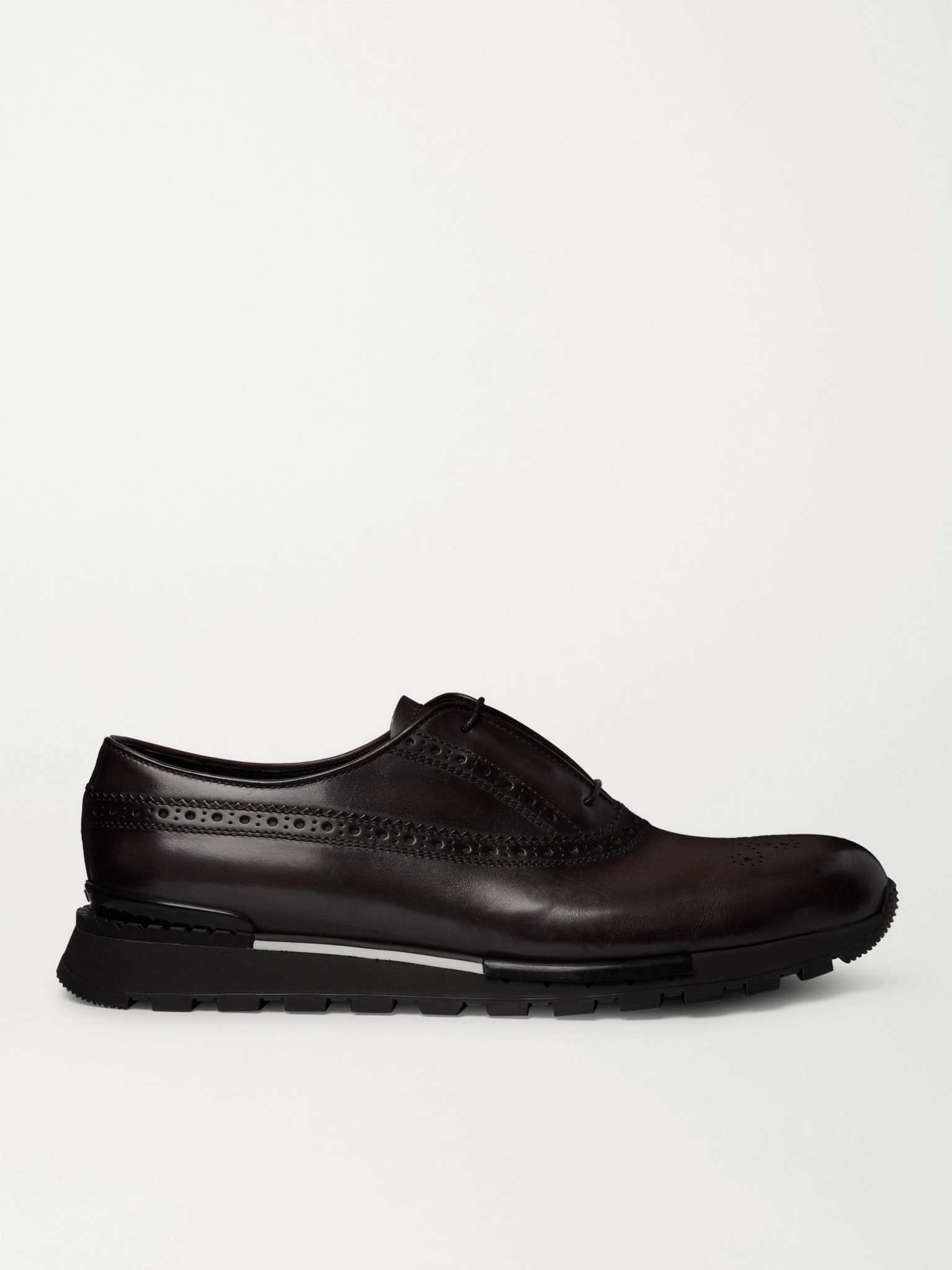 Fast Track Venezia Leather Brogue Sneakers - 1