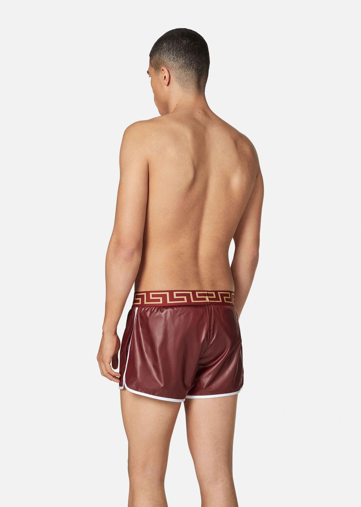 Greca Border Swim Shorts - 3