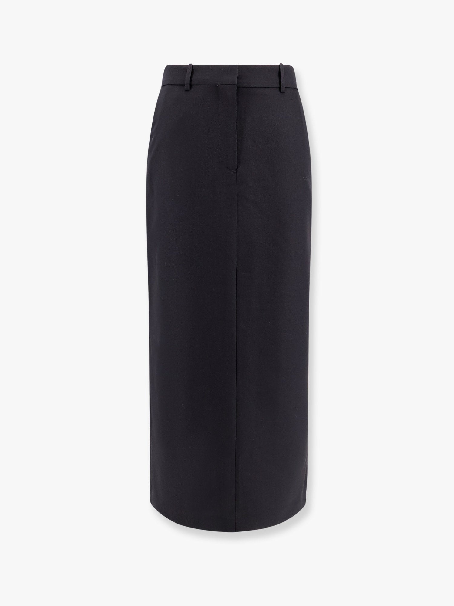 Low waist wool blend skirt - 1