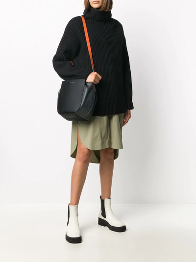 Marni contrast strap bucket bag outlook