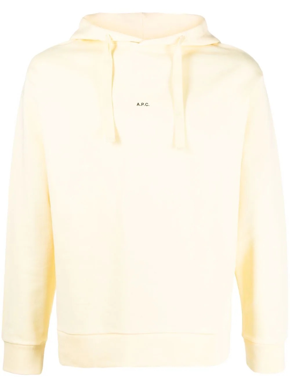 cotton logo-print hoodie - 1