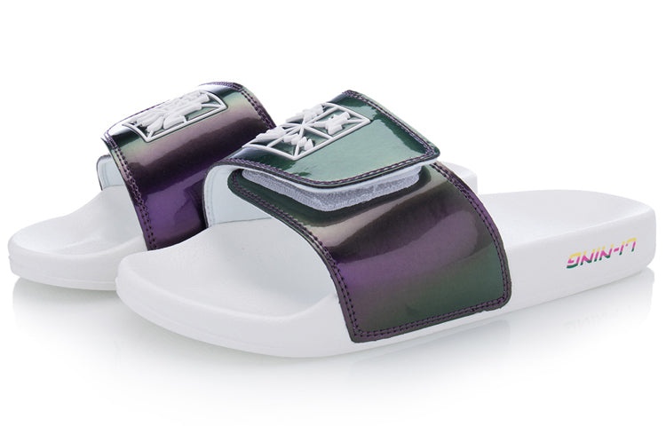 (WMNS) Li-Ning Ln Slipper Stylish Slippers AGAQ004-3 - 5