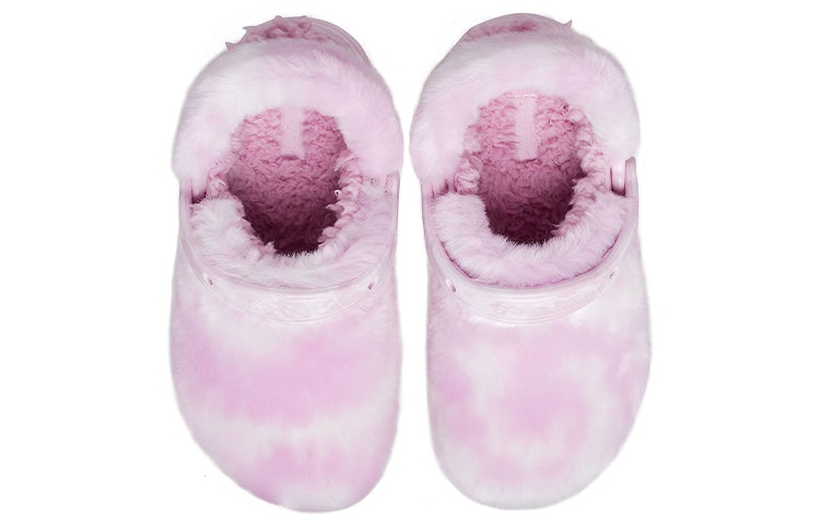 Crocs Classic Fur Sure Clogs Ballerina 'Pink White' 207303-6SU - 5