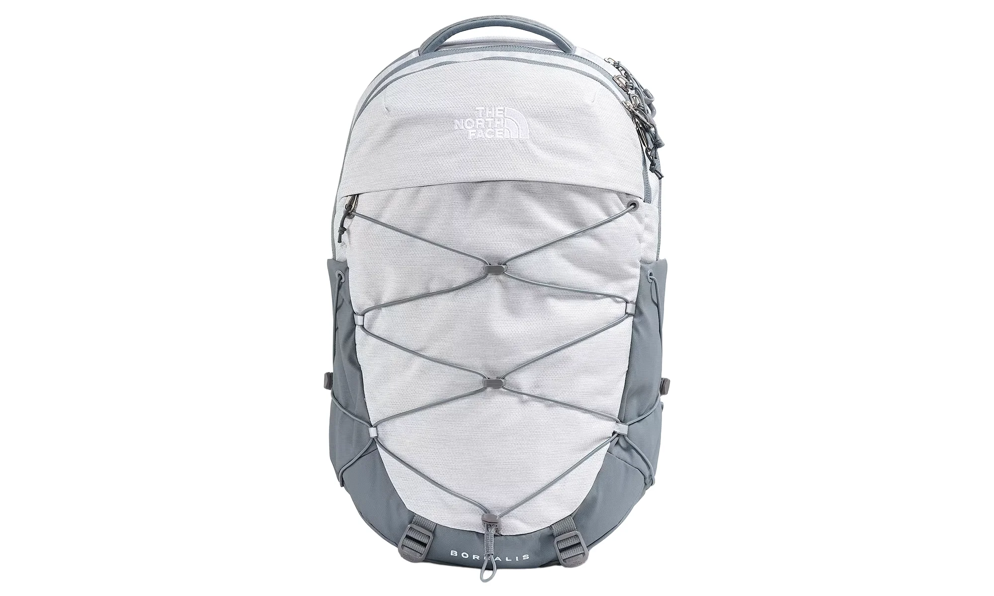 Borealis 27L Backpack "TNF White Metallic Mélange / Mid Grey-NPF" NF0A52SI54C - 1