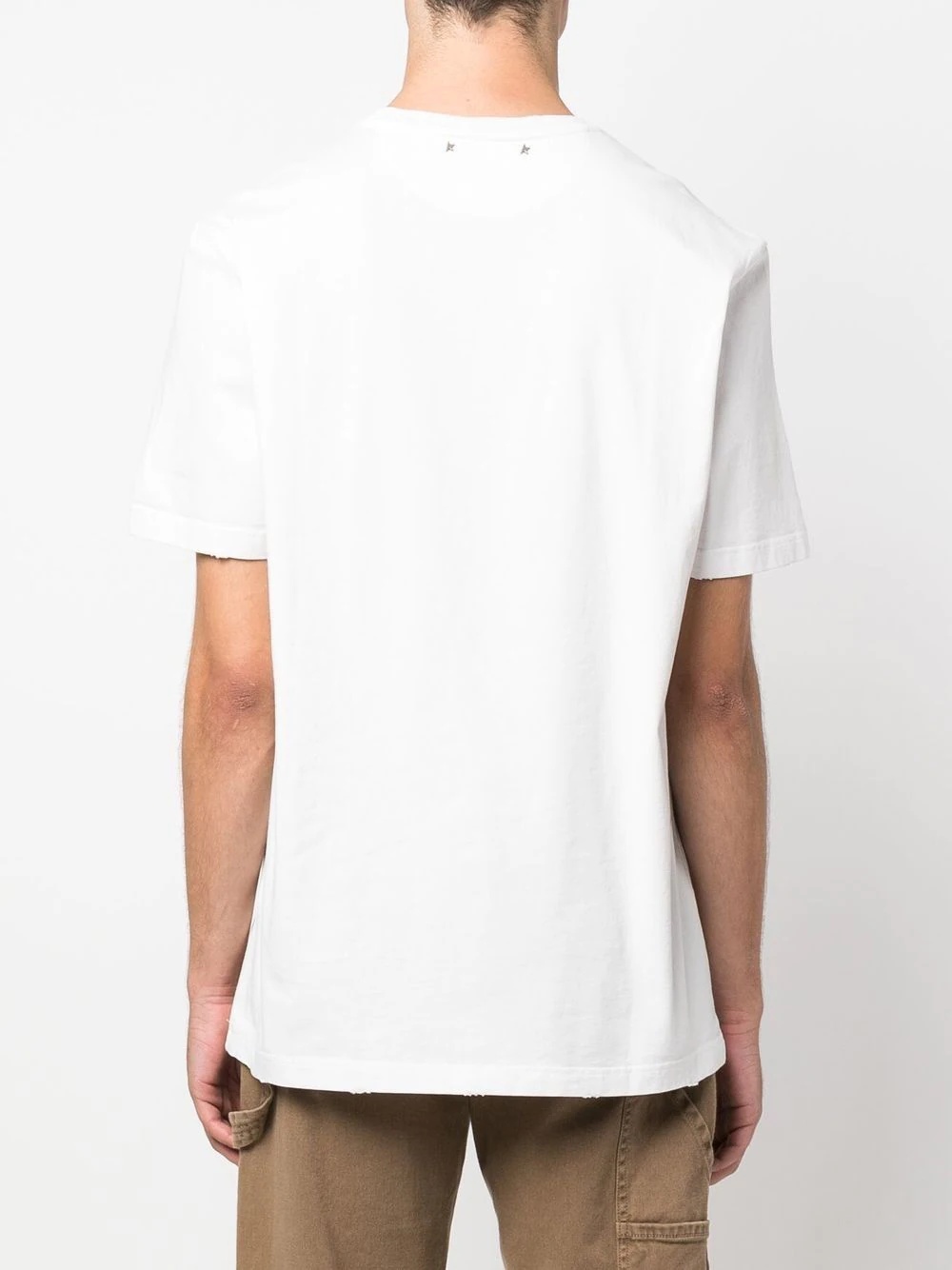 embroidered-logo short-sleeved T-shirt - 4
