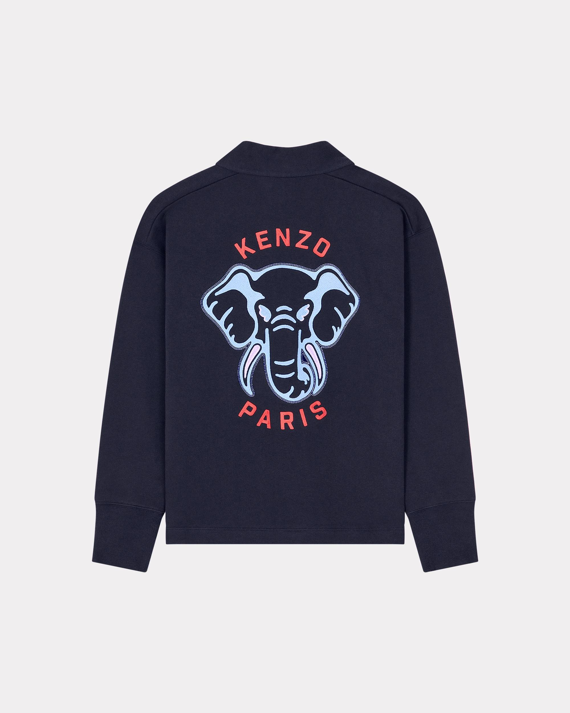 'KENZO Elephant' embroidered sweatshirt cardigan - 2