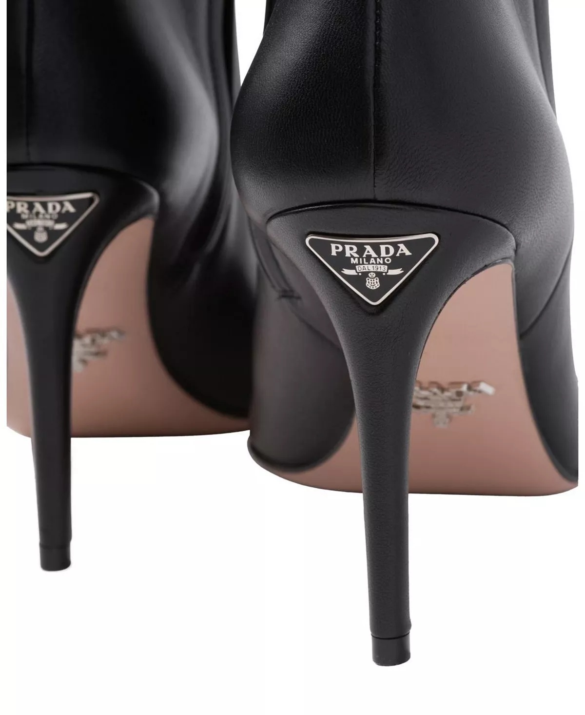 Women's Nappa Leather Booties - 6