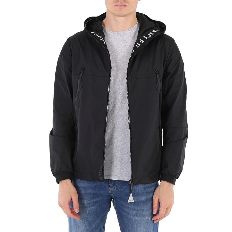 Moncler Men's Black Junichi Hooded Rain Jacket - 2