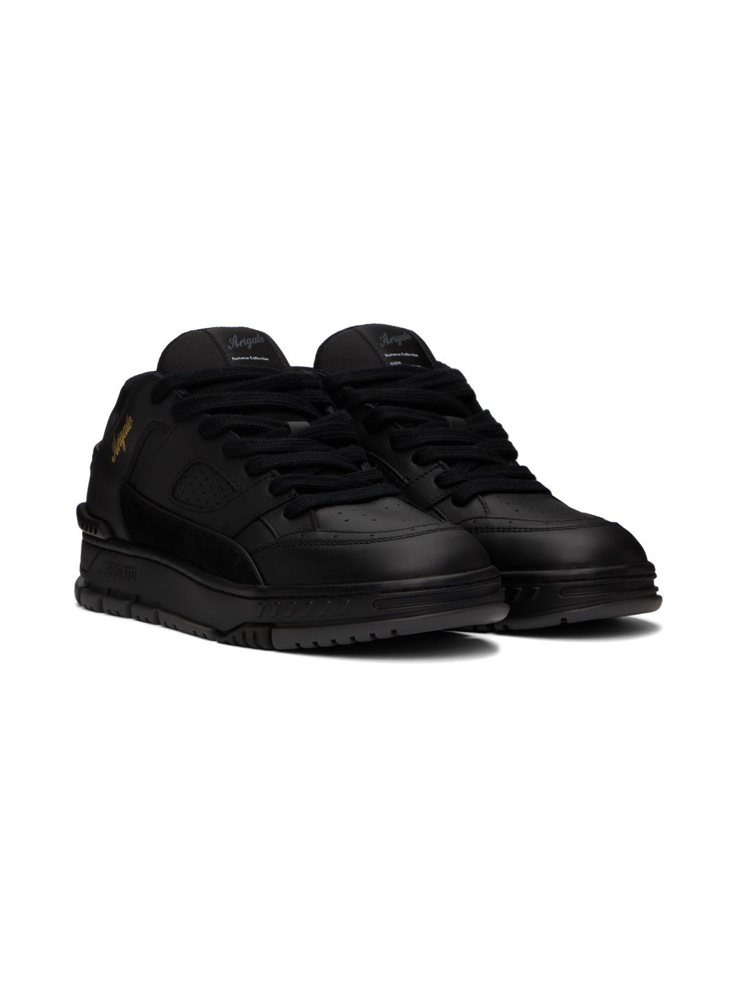 Black Area Lo Sneakers - 4