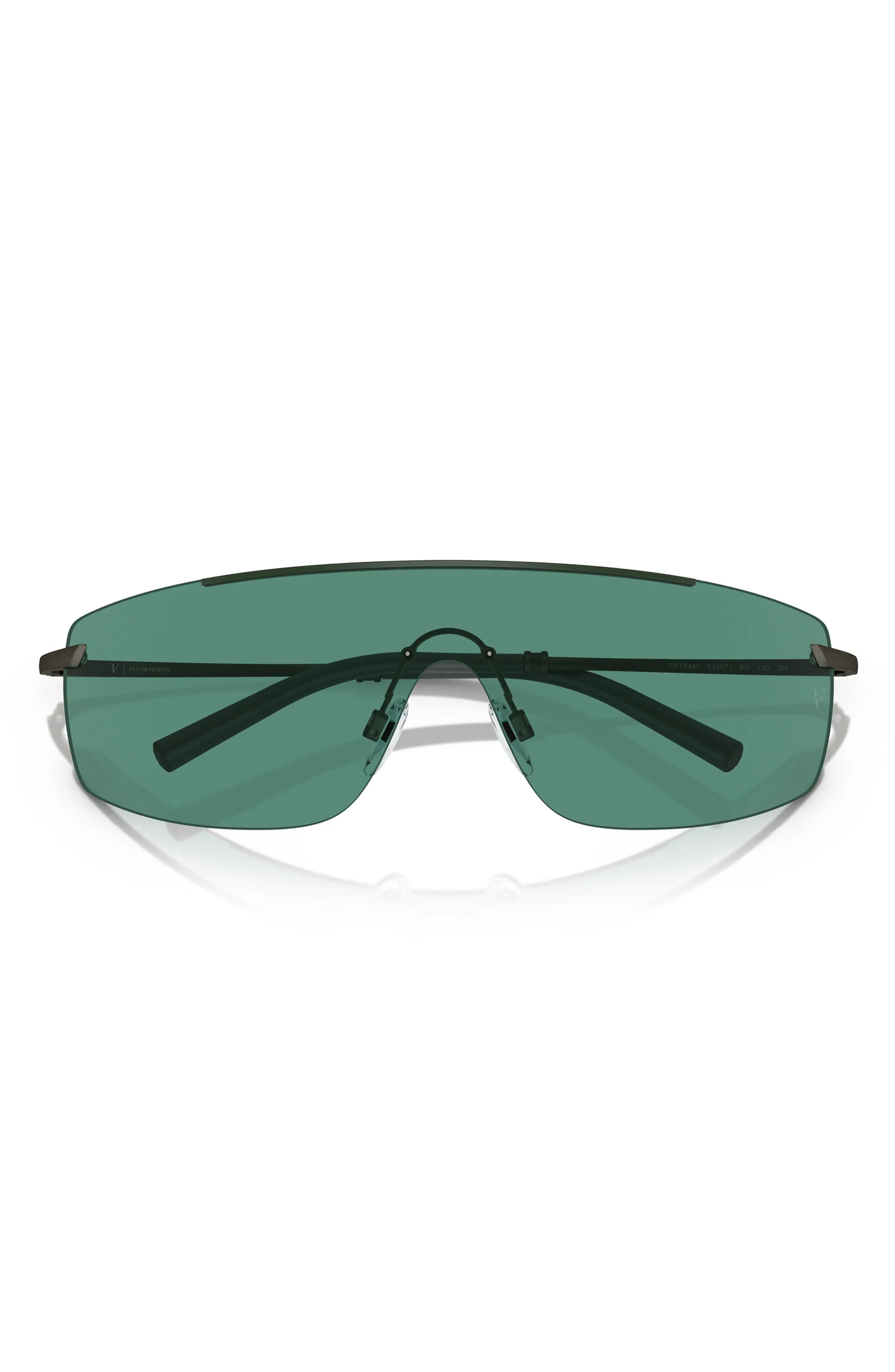 Roger Federer 138mm Rimless Shield Sunglasses - 1