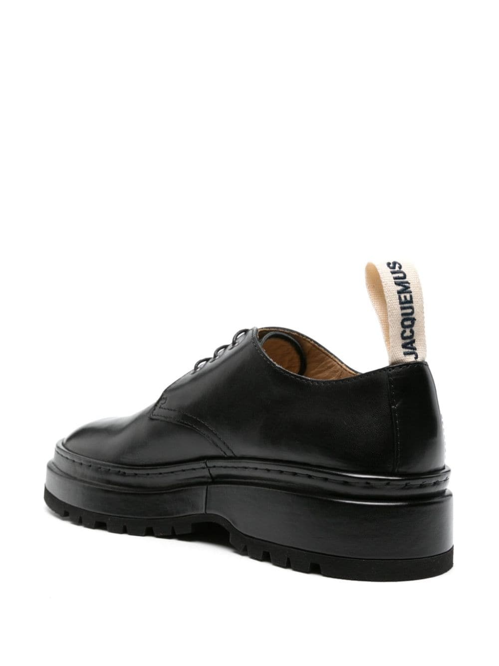 Les Pavane leather derby shoes - 3