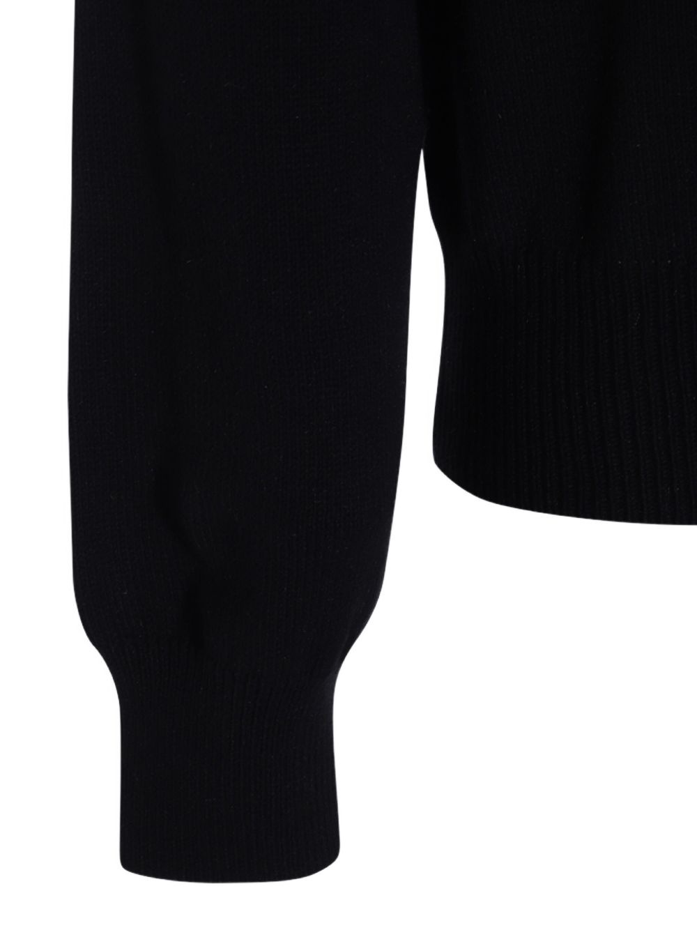raglan-sleeve embroidered sweater - 5