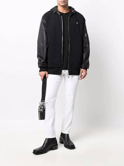 PHILIPP PLEIN Iconic Plein hooded jacket outlook