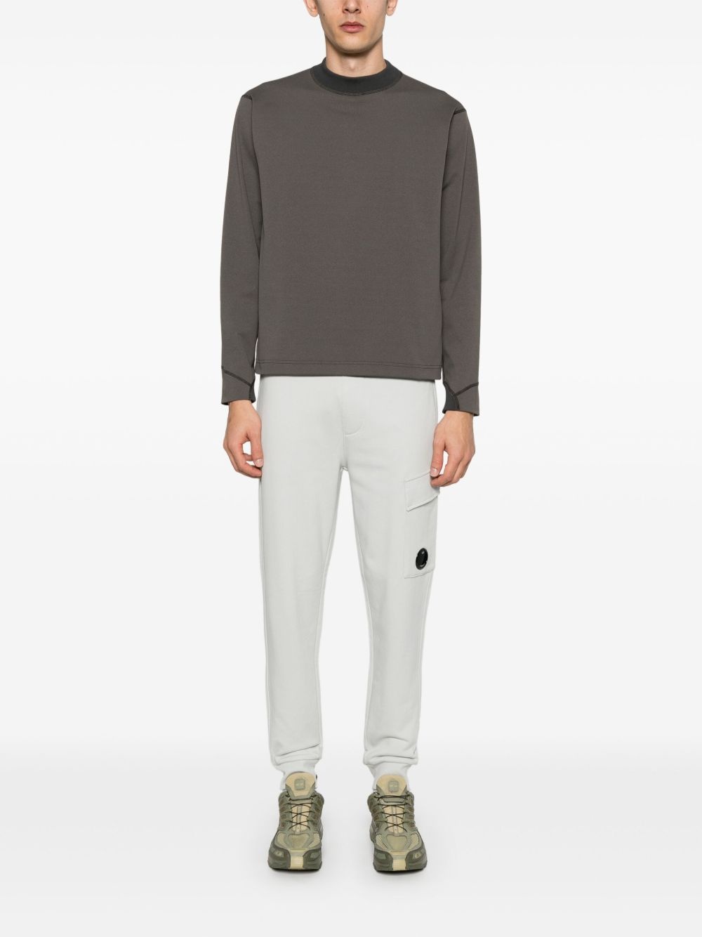 Lens-detailed sweatpants - 2