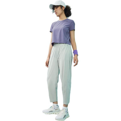 Reebok (WMNS) Reebok Sportswear Short Sleeve T-shirt 'Purple' 23RCS408WGP0 outlook