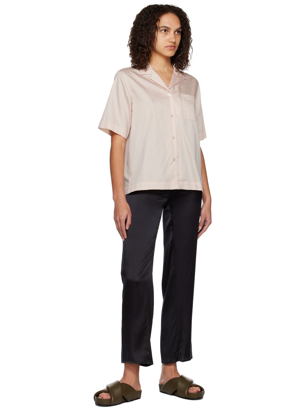 Pink Pyjama Shirt - 4