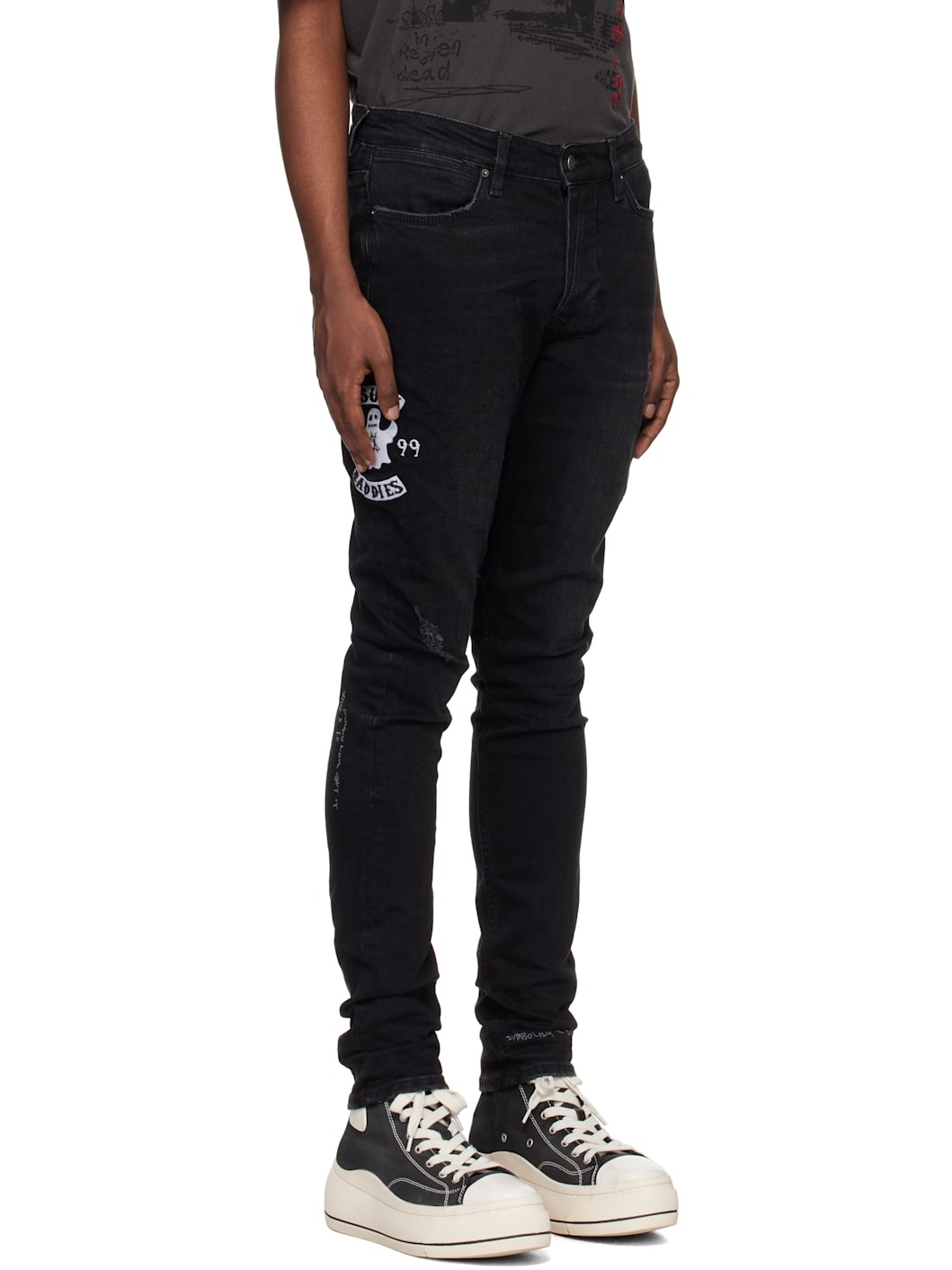 Black Van Winkle Baddies Jeans - 2