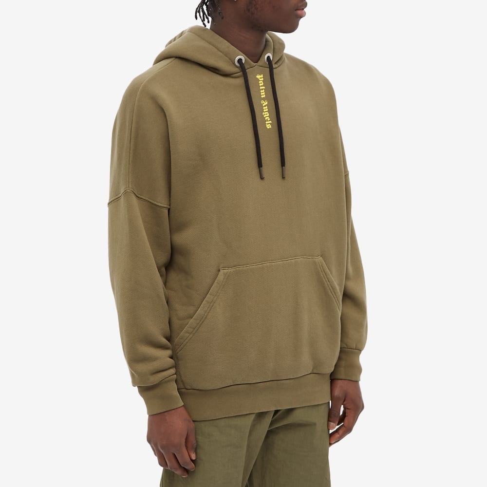 Palm Angels Vertical Logo Oversized Popover Hoody - 4