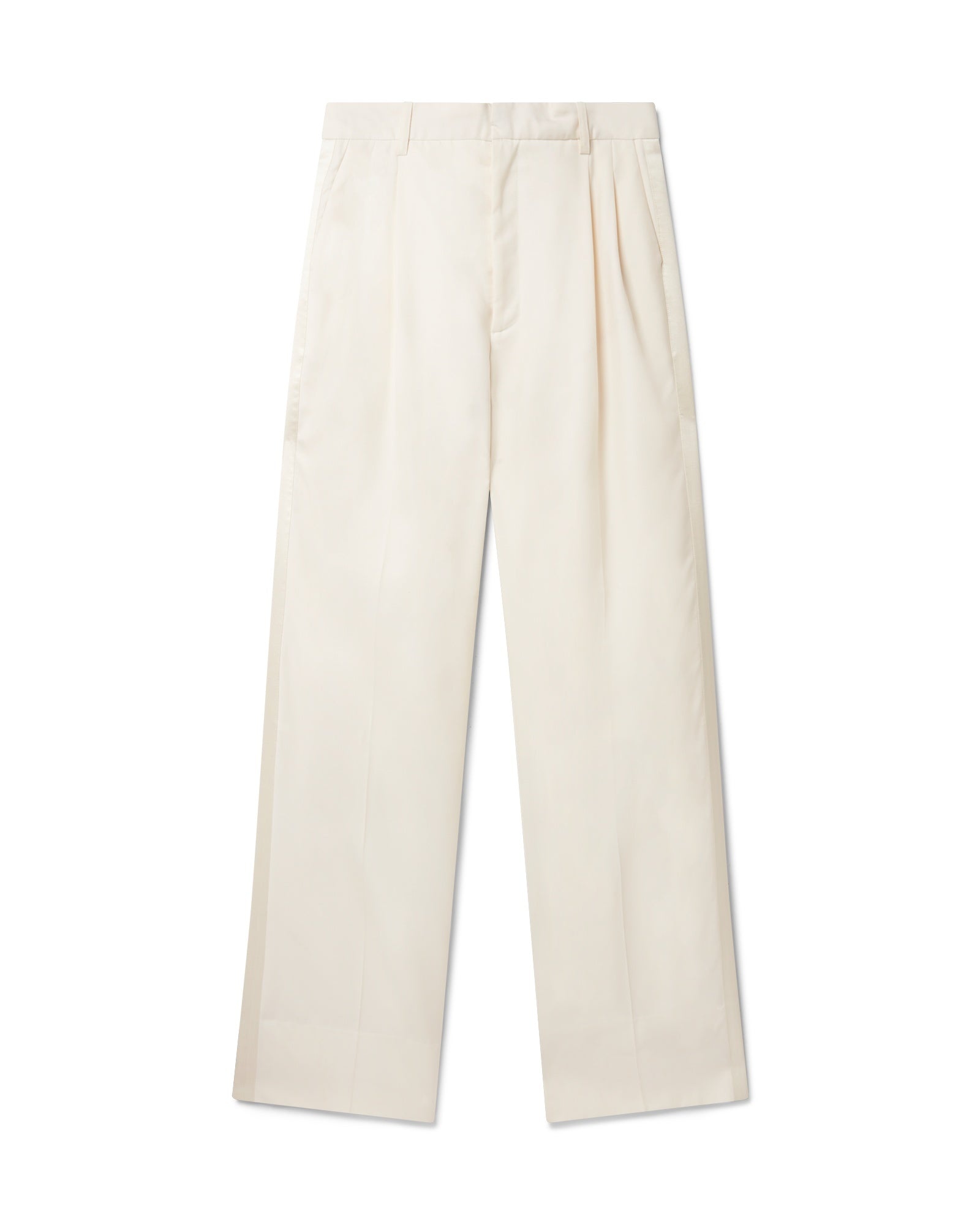 Off-White Wide Leg Trousers - 1