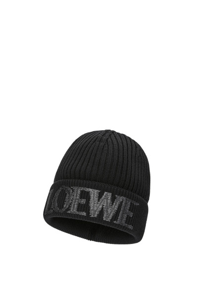 Loewe LOEWE beanie in wool outlook