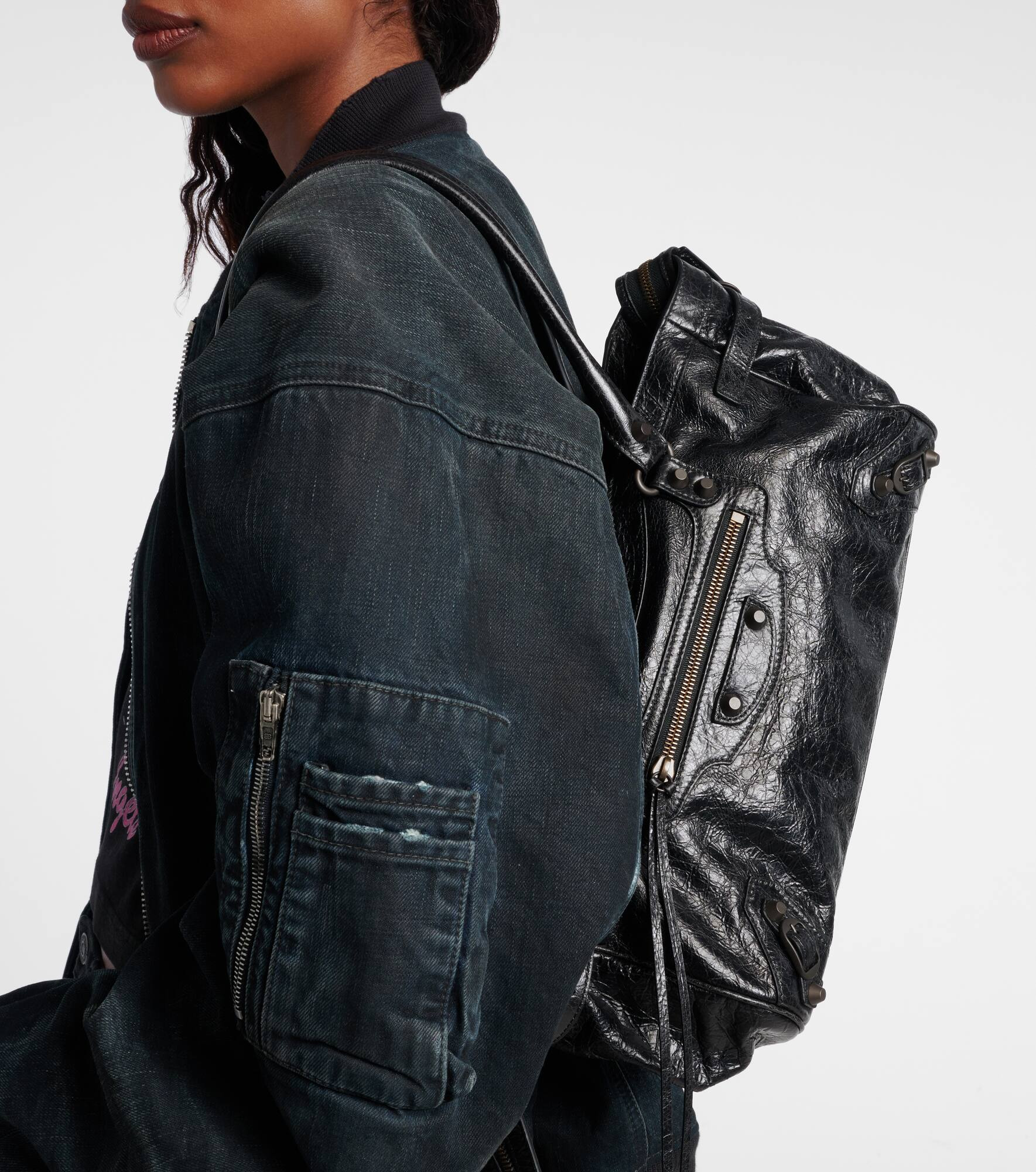 Le City East-West Medium shoulder bag - 7