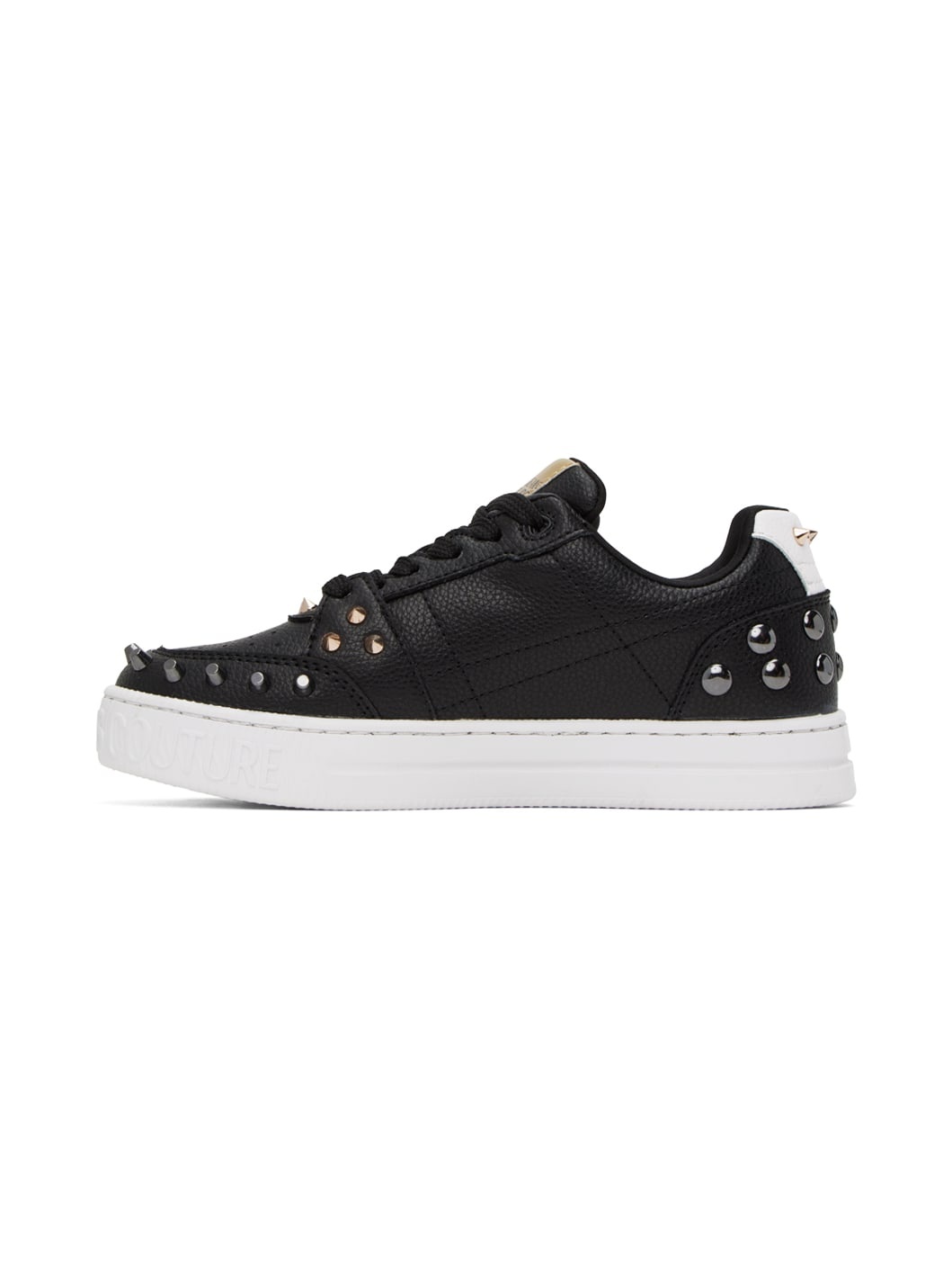 Black Court 88 Spiked Sneakers - 3