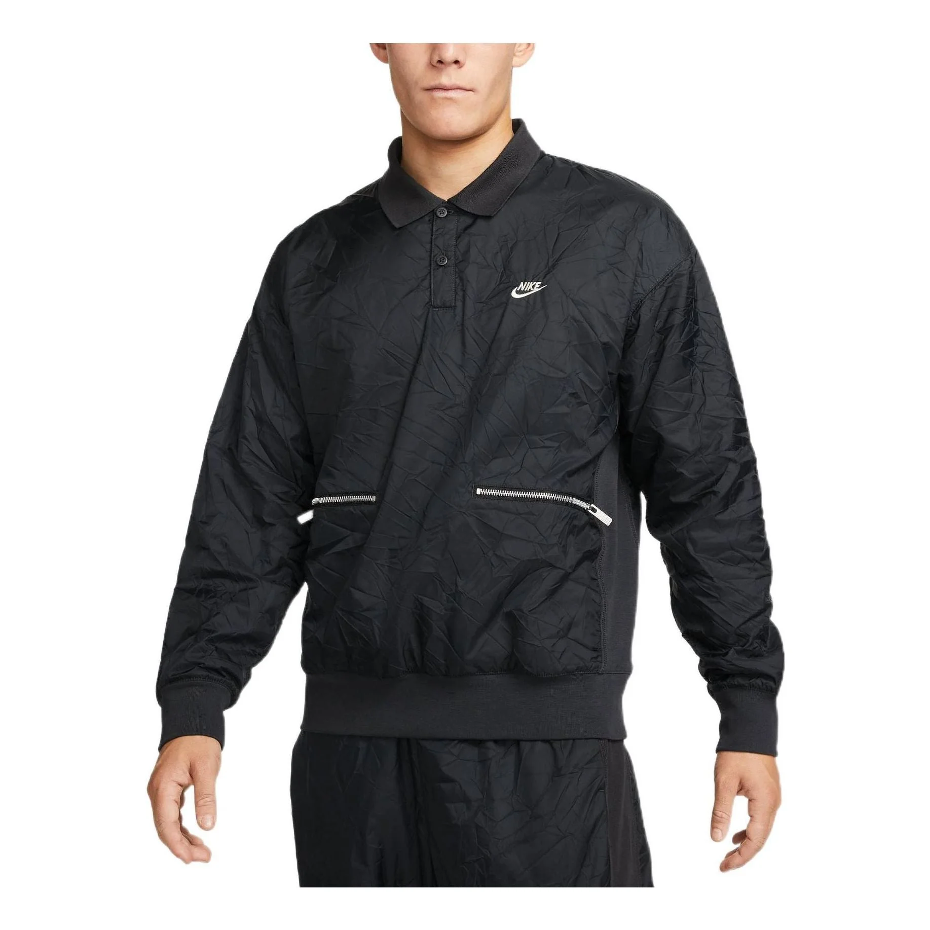 Nike Sportswear Circa Logo Jacket 'Black' DR6077-045 - 1