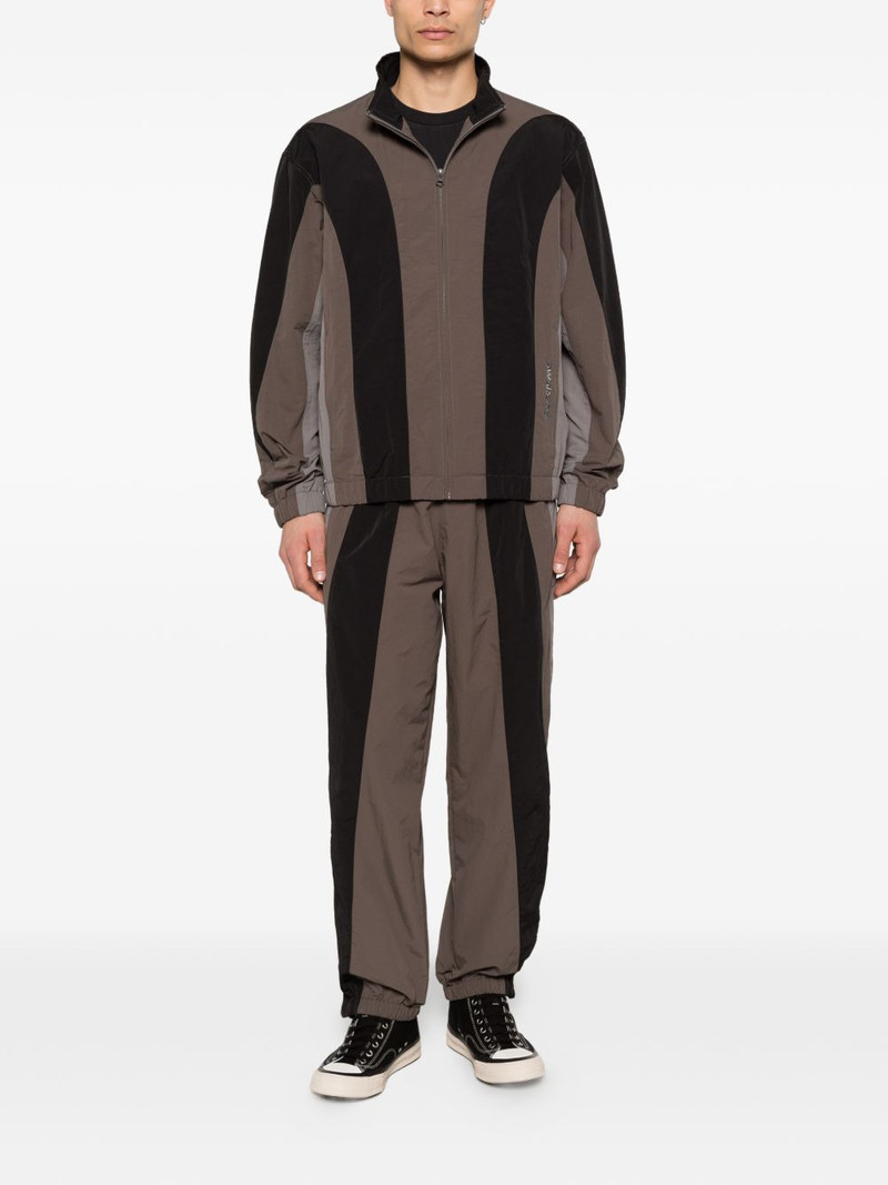AWAKE NY colour-block zip-up jacket outlook