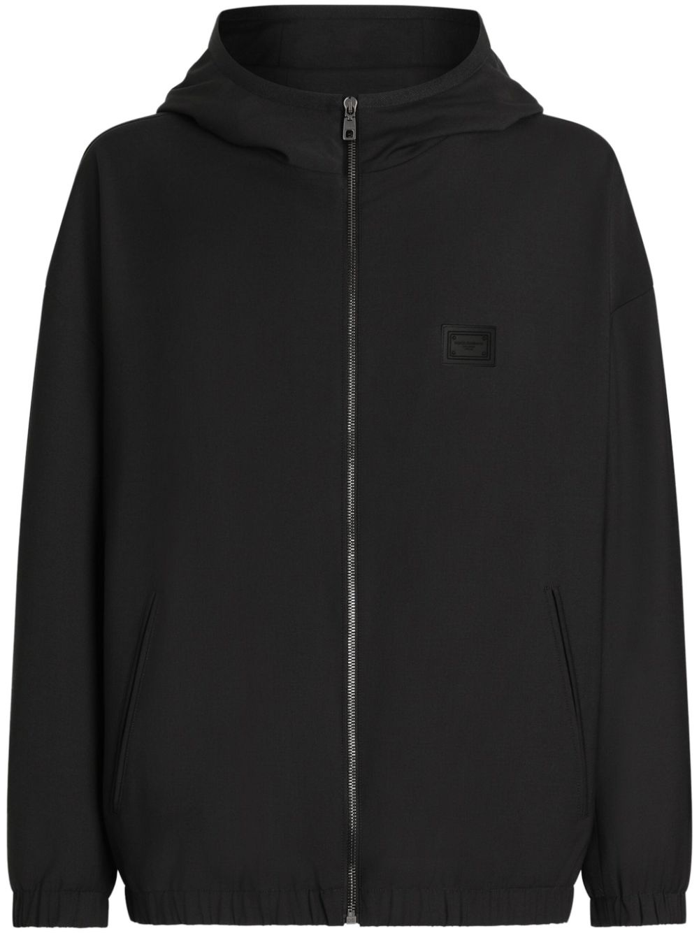 appliqué lightweight jacket - 1