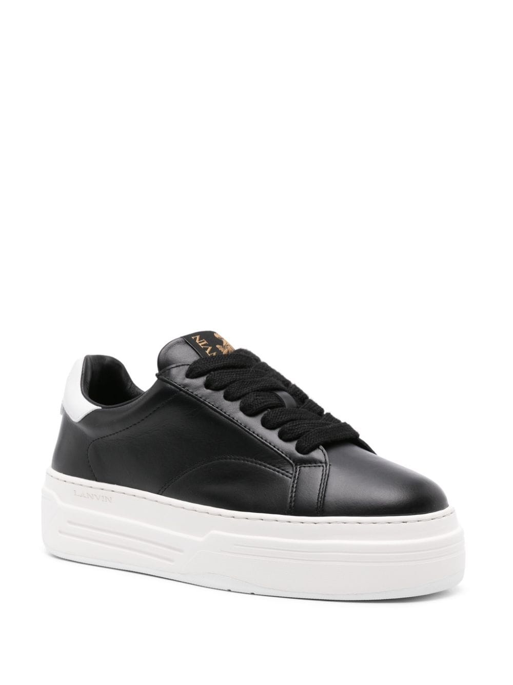 DDB0 leather flatform sneakers - 2