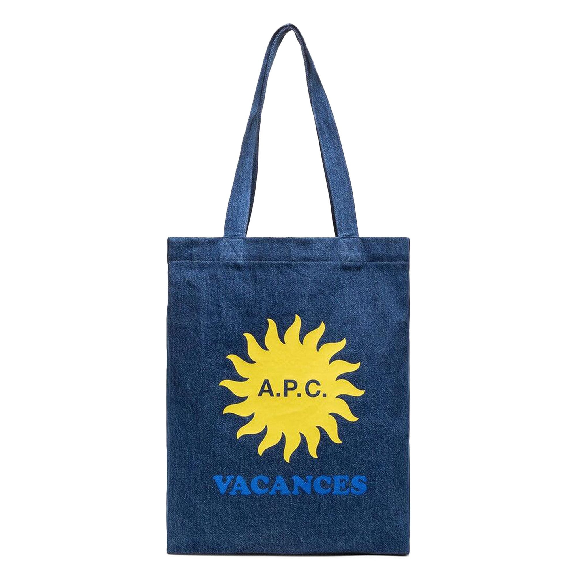 A.P.C. Tote Bag 'Washed Indigo' - 1