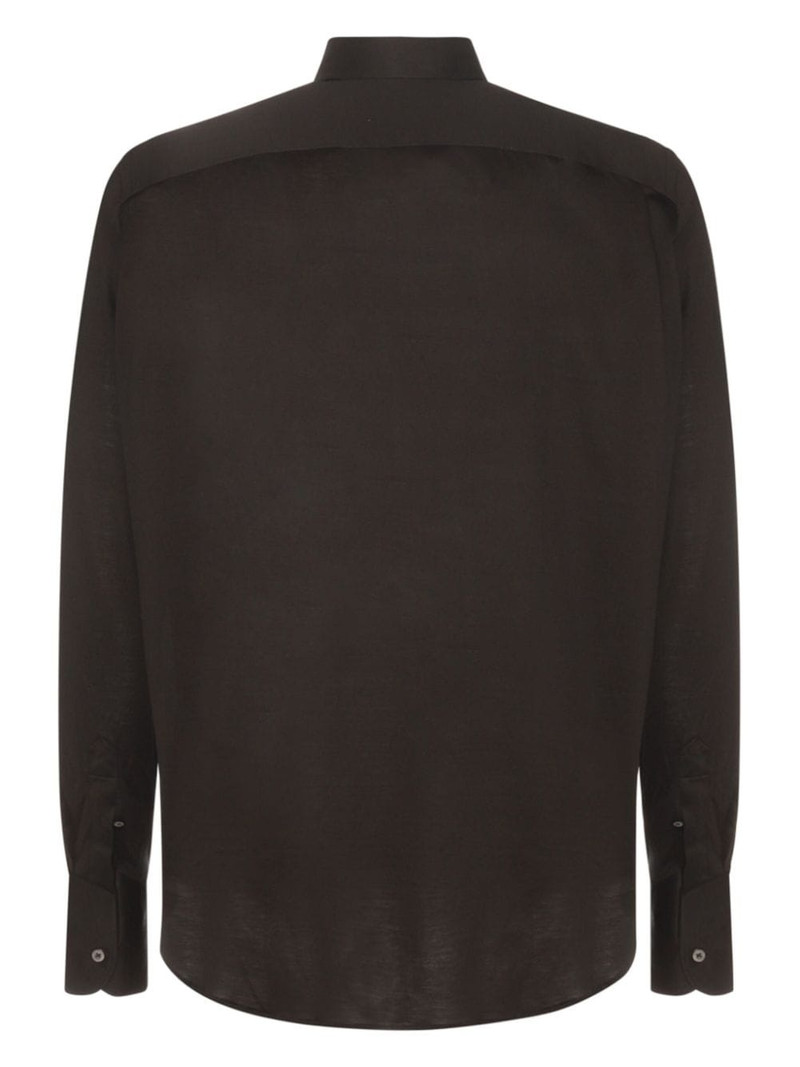 Canali long-sleeve cotton shirt outlook