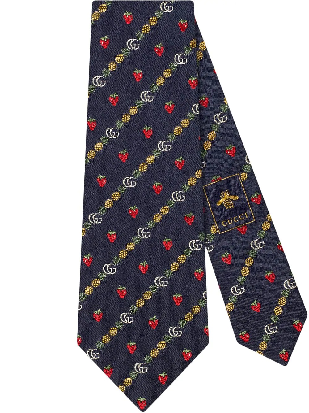 Double G pineapple strawberry tie - 1