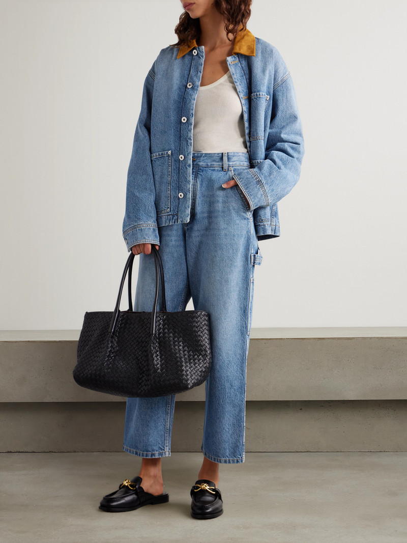 Bottega Veneta Cropped High-rise Straight-leg Jeans outlook