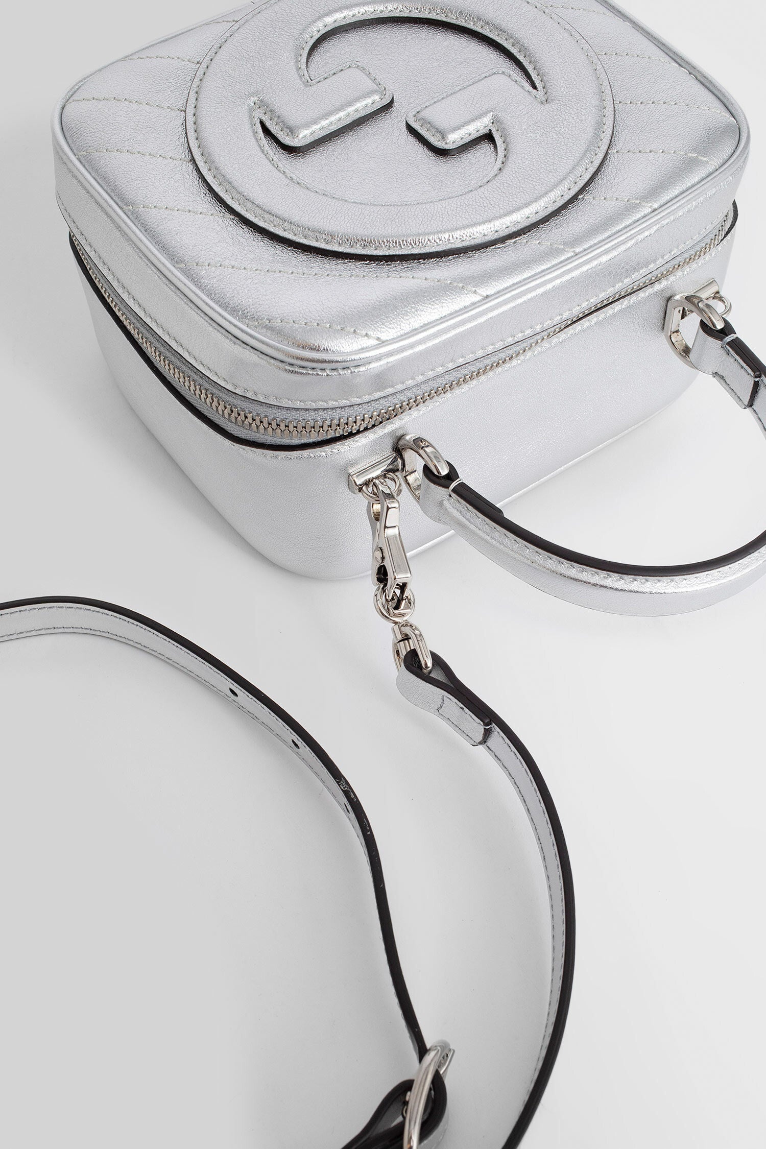 GUCCI WOMAN SILVER TOP HANDLE BAGS - 4