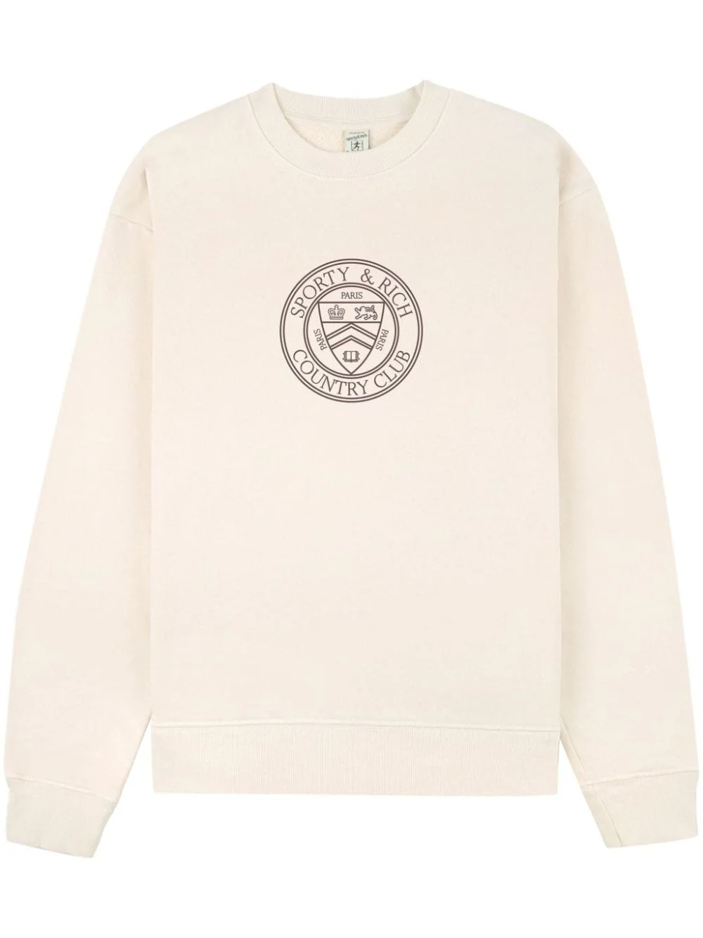 Connecticut Crest cotton sweatshirt - 1