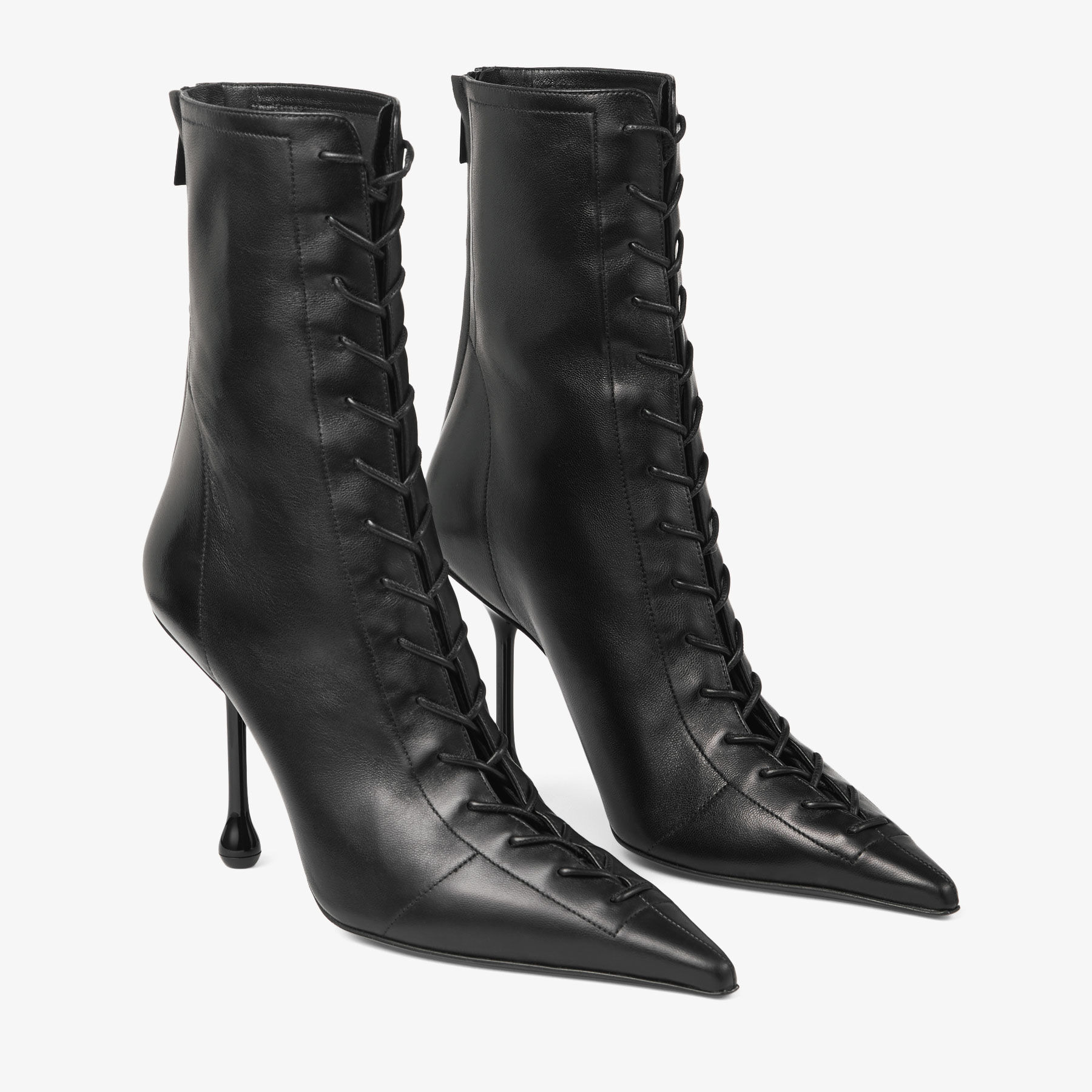 Scarlett Ankle Boot 95
Black Nappa Leather Boots - 3