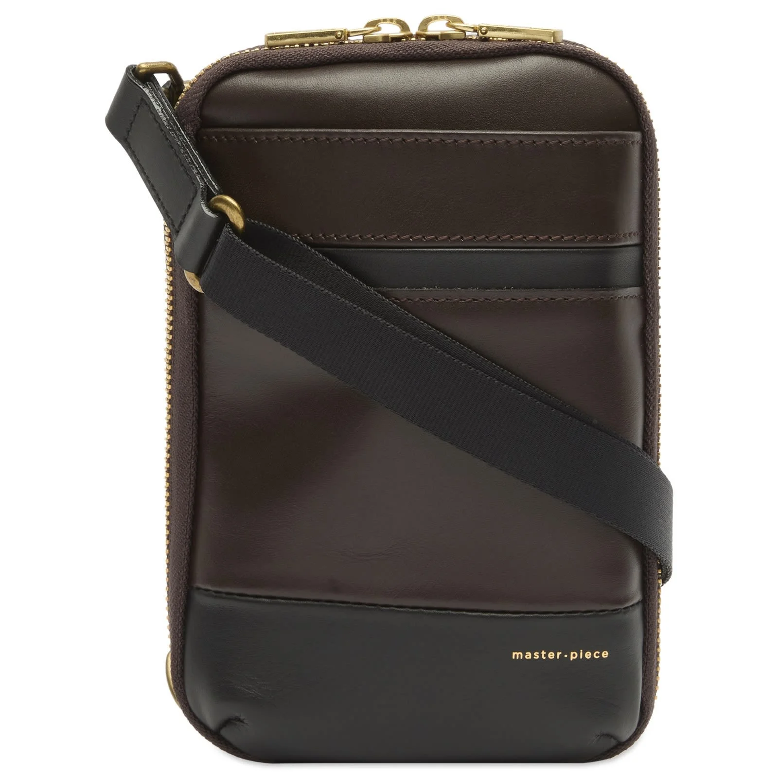 Master-Piece Gloss Leather Shoulder Bag - 1
