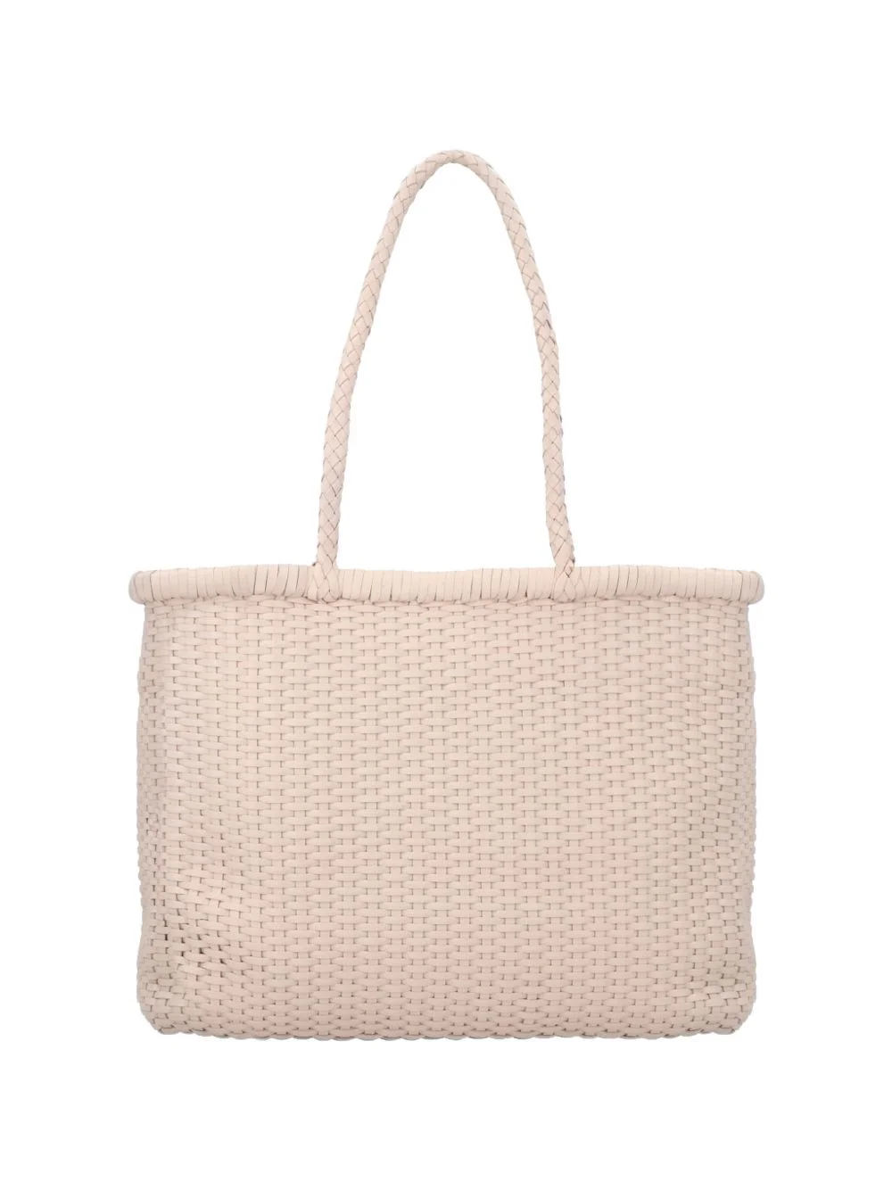 big B Weave leather shoulder bag - 1