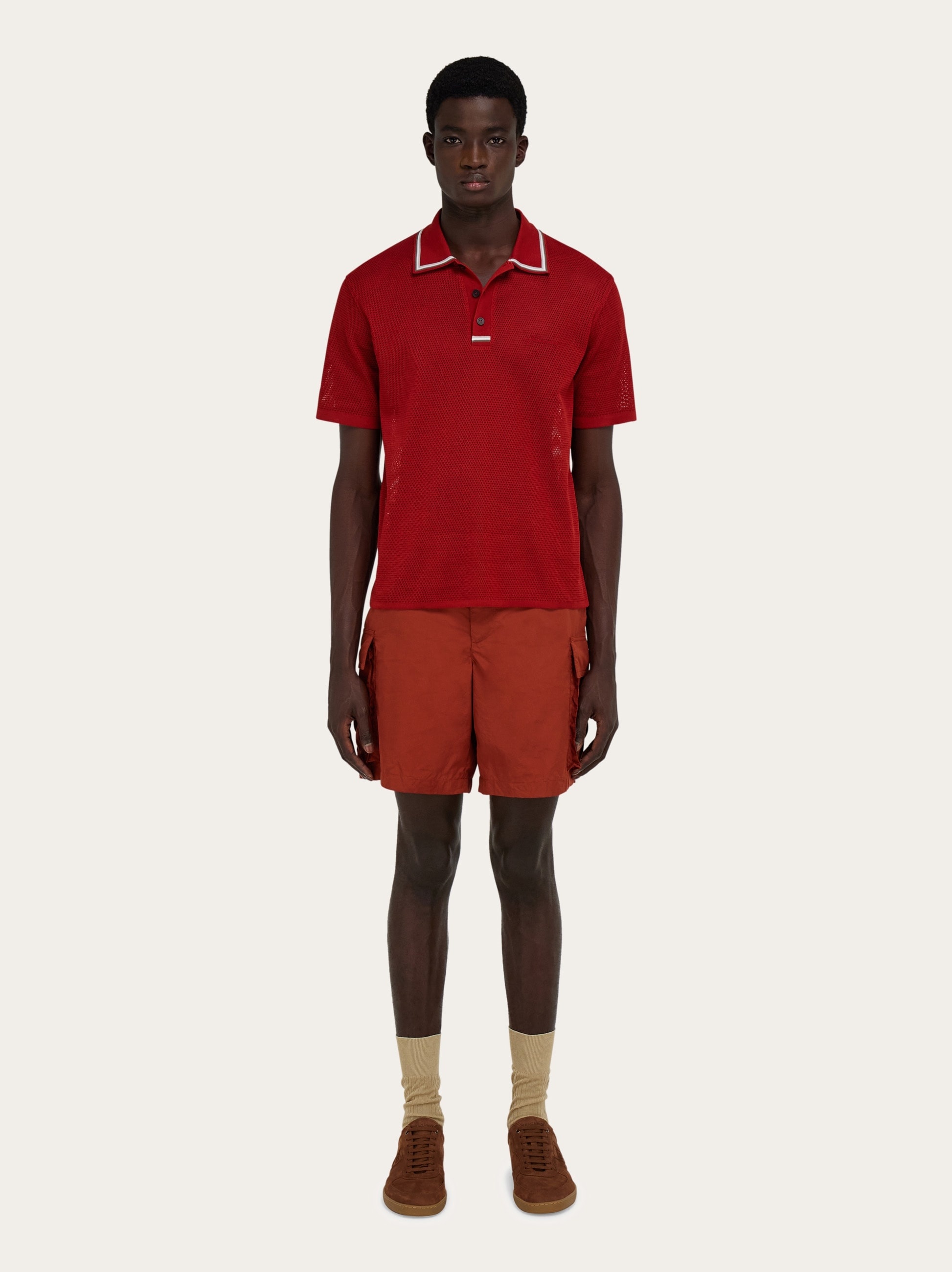 Polo with embroidered signature - 5